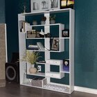 Latitude Run® Fembra Geometric Bookcase & Reviews | Wayfair